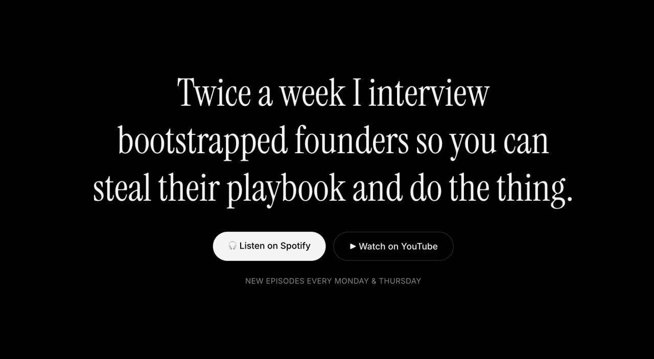 Profitable Founder Podcast screenshot 1